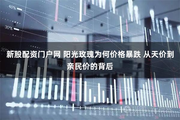 新股配资门户网 阳光玫瑰为何价格暴跌 从天价到亲民价的背后